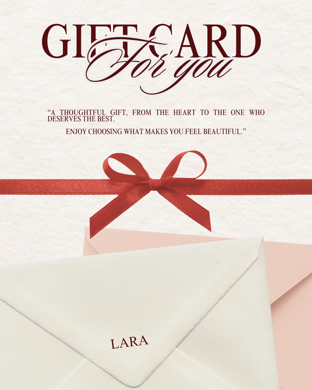LARA GIFT CARD